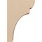 Ekena Millwork 5"W x 10"D x 15"H Classic Yorktown Rough Cedar Woodgrain TimberThane Corbel, Primed Tan CORUR05X10X15YORRCPR - alternate 3